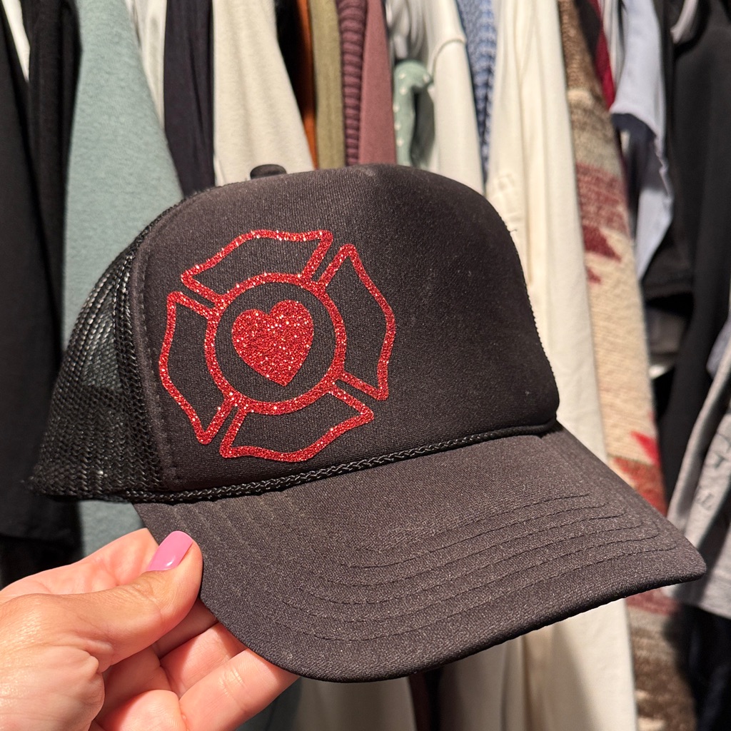 Otto Black And Red Trucker Hat